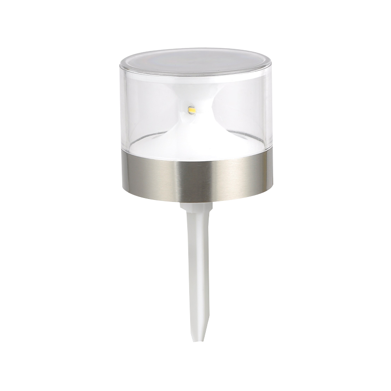 Lámpara solar con forma de punta y pantalla cilíndrica transparente con batería de 1800 mAh Lámpara solar con forma de punta y pantalla cilíndrica transparente con batería de 1800 mAh
