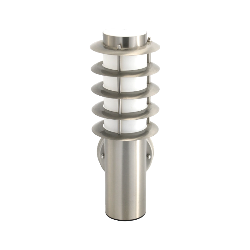 Anillo con rejilla de acero inoxidable E27 para iluminación de pared de jardín