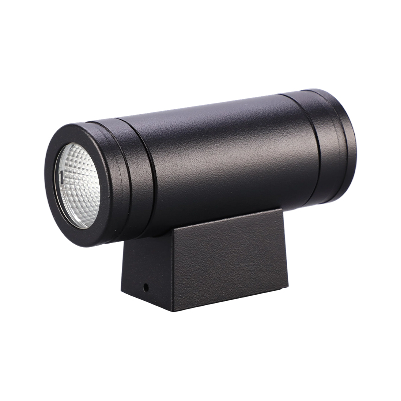 Foco exterior COB de 6 W con cilindro hacia arriba y hacia abajo