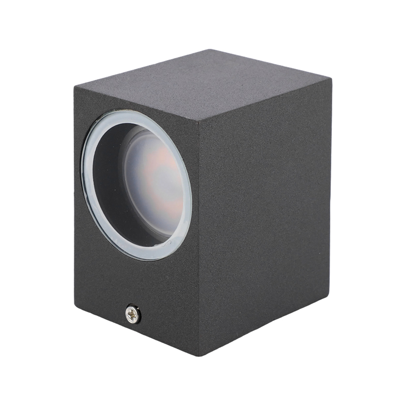 Foco exterior cuadrado de haz único de 6 W