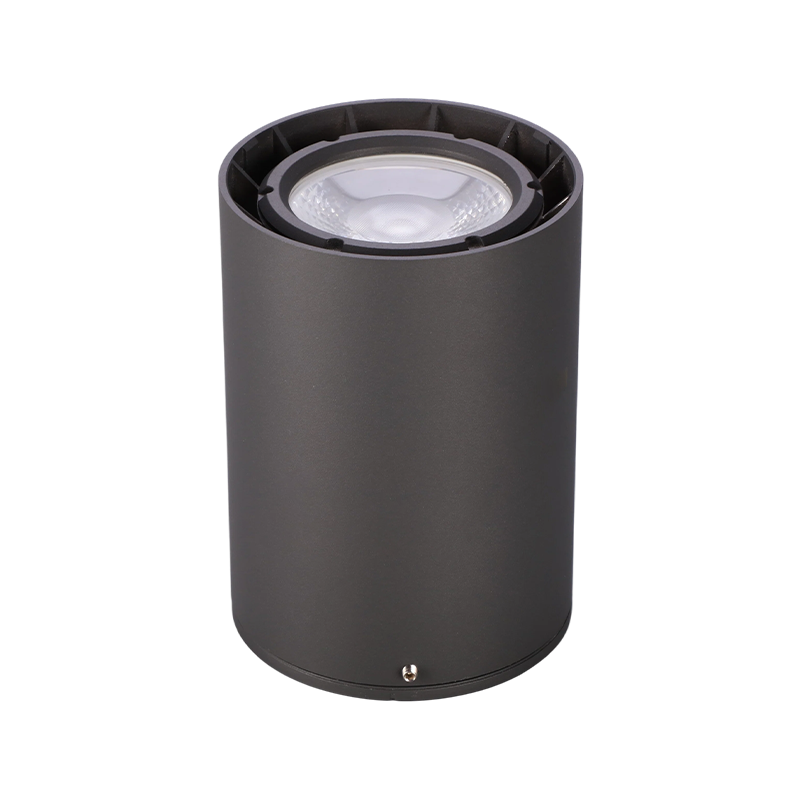 Foco LED para exteriores de cilindro montado en superficie