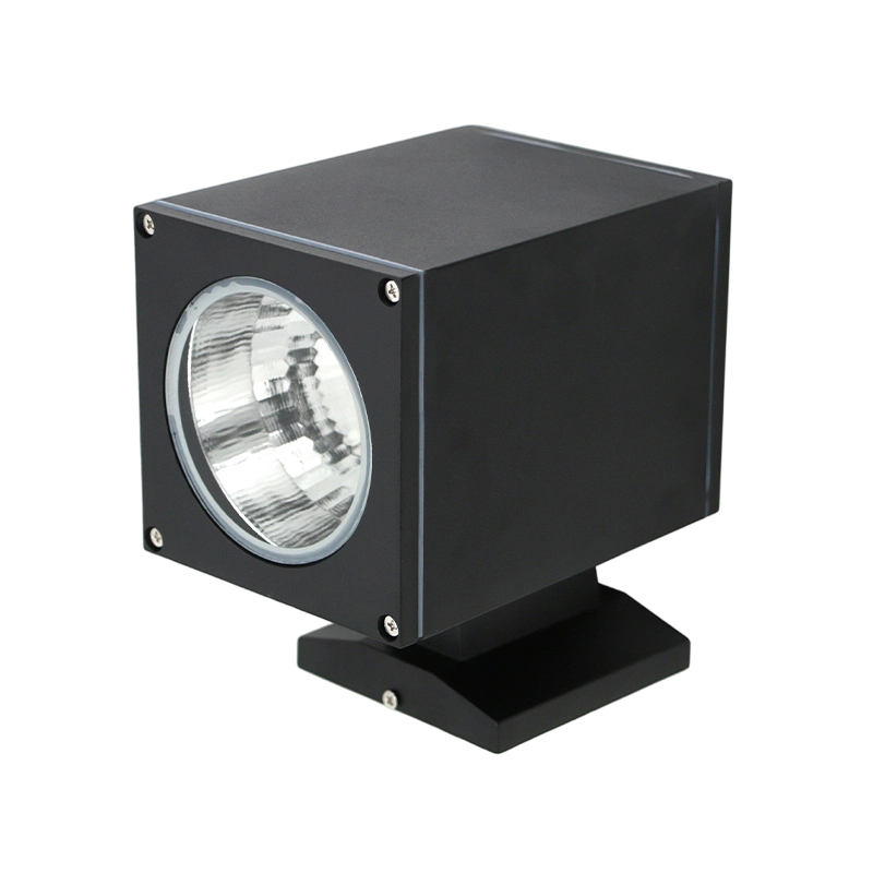 Foco LED para exteriores con inclinación de cabeza cuadrada Foco LED para exteriores con inclinación de cabeza cuadrada